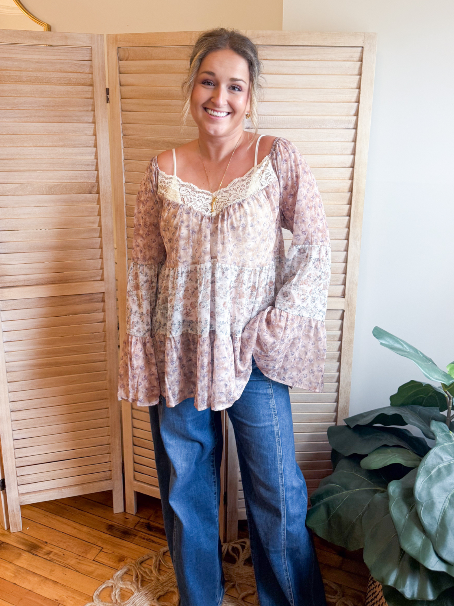 Diana Floral Blouse