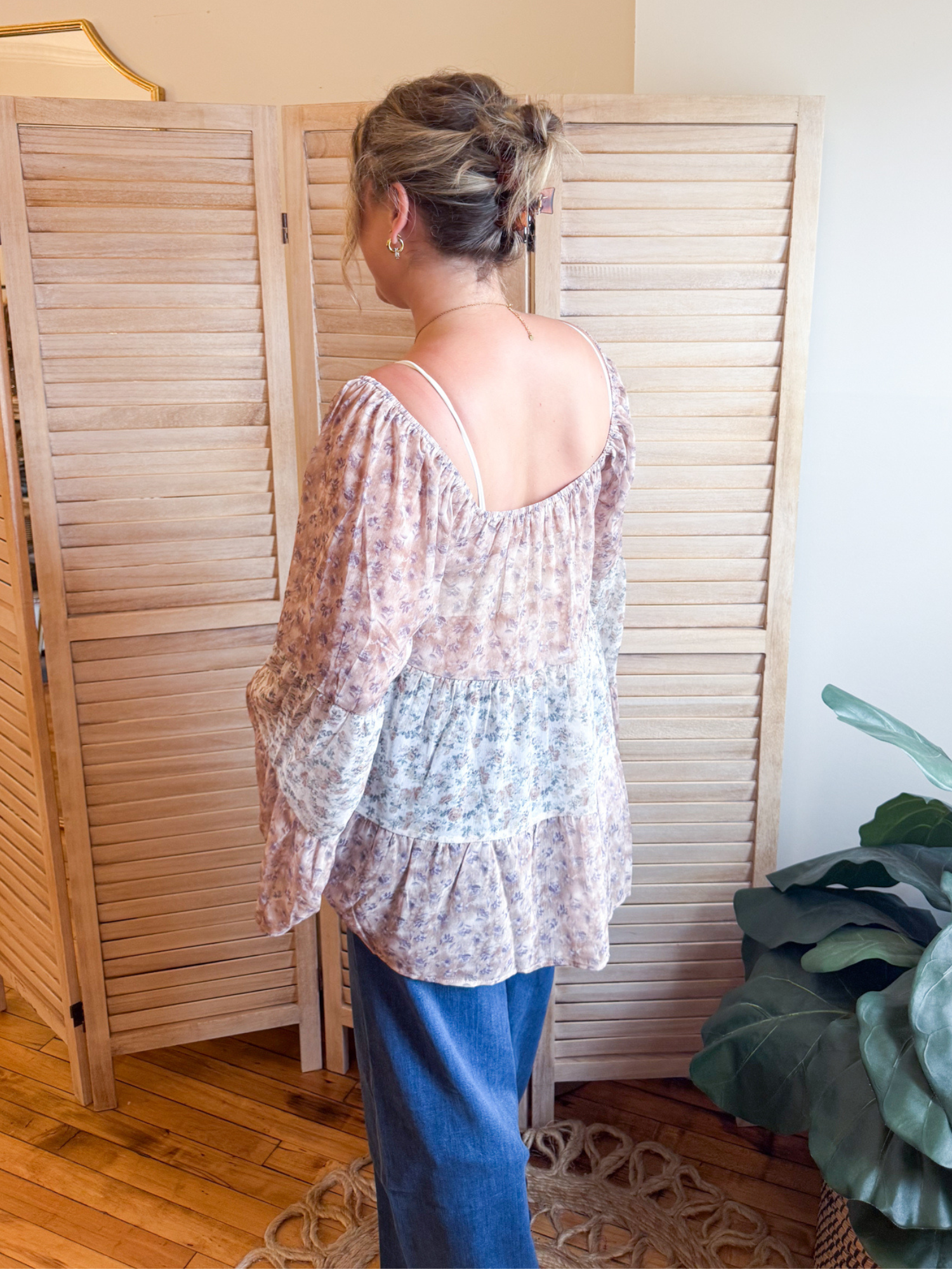 Diana Floral Blouse