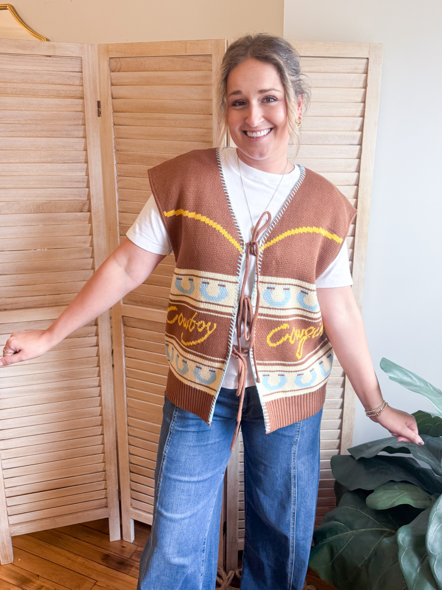 Welcome To The Rodeo Knit Vest