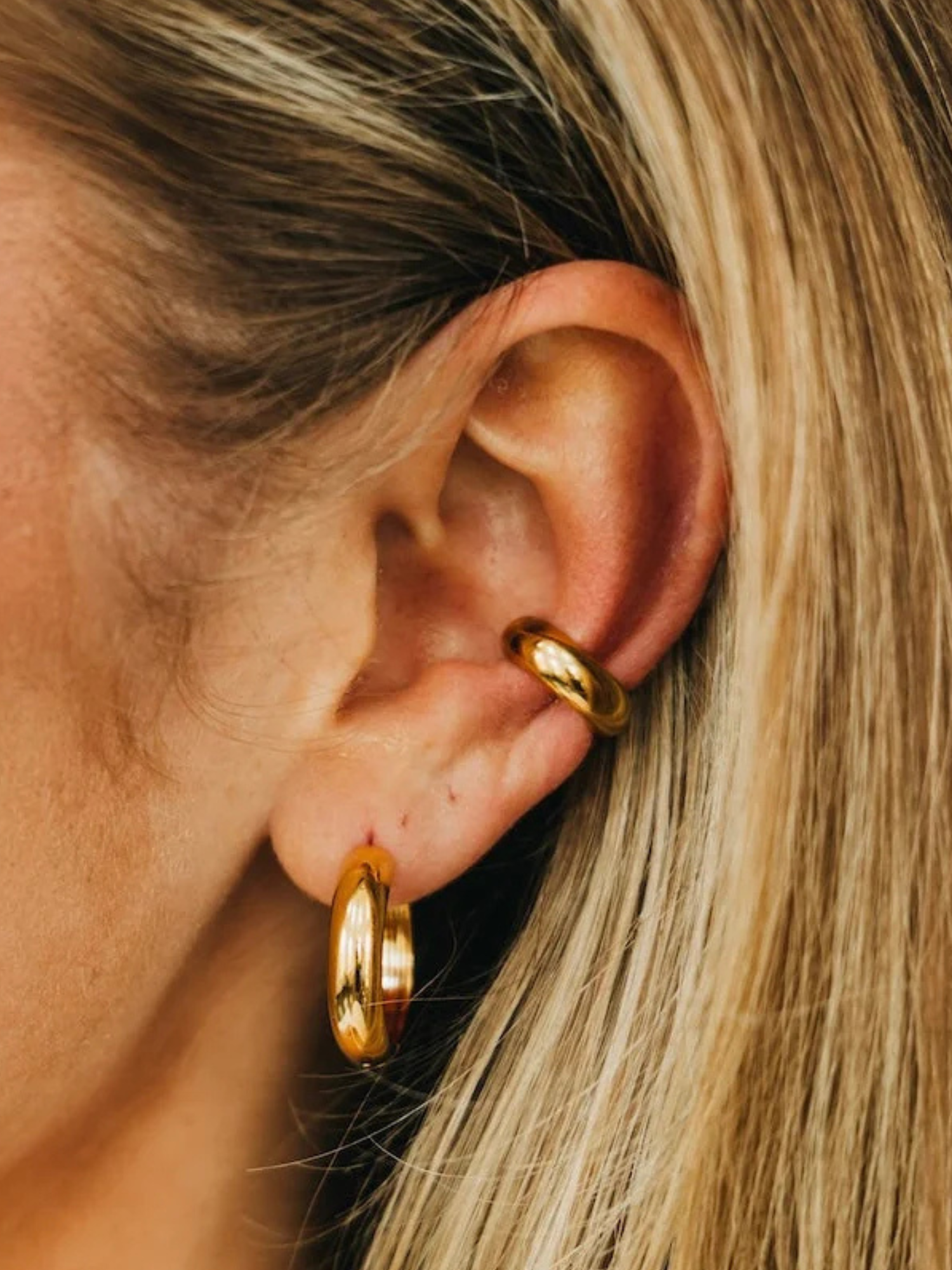 Conch Ear Cuff Set - Waterproof
