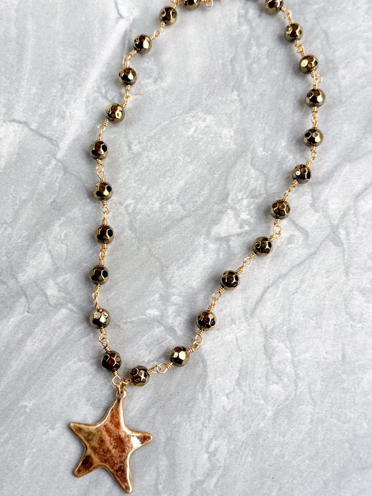 Talus Gold Necklace - Star