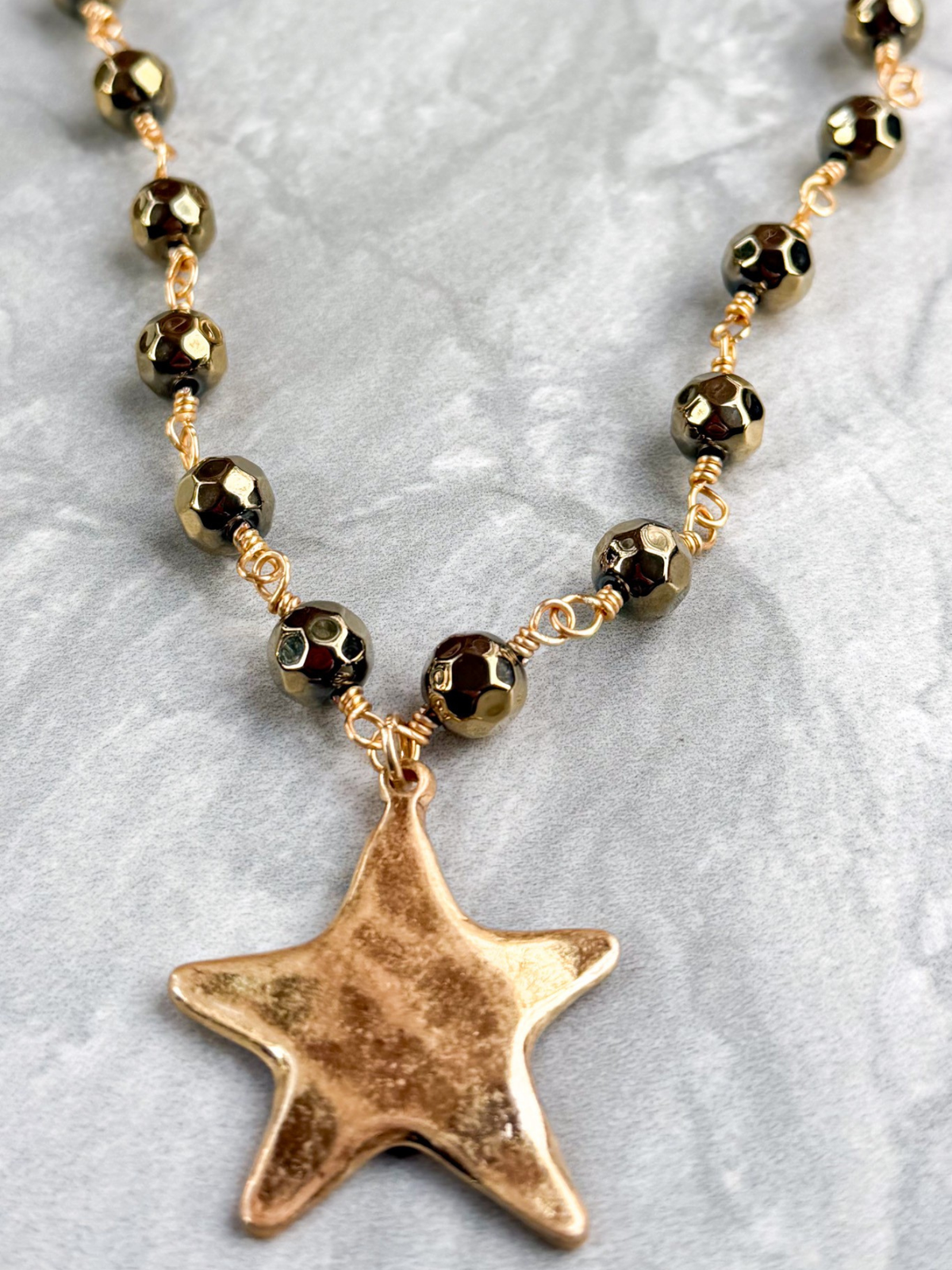 Talus Gold Necklace - Star