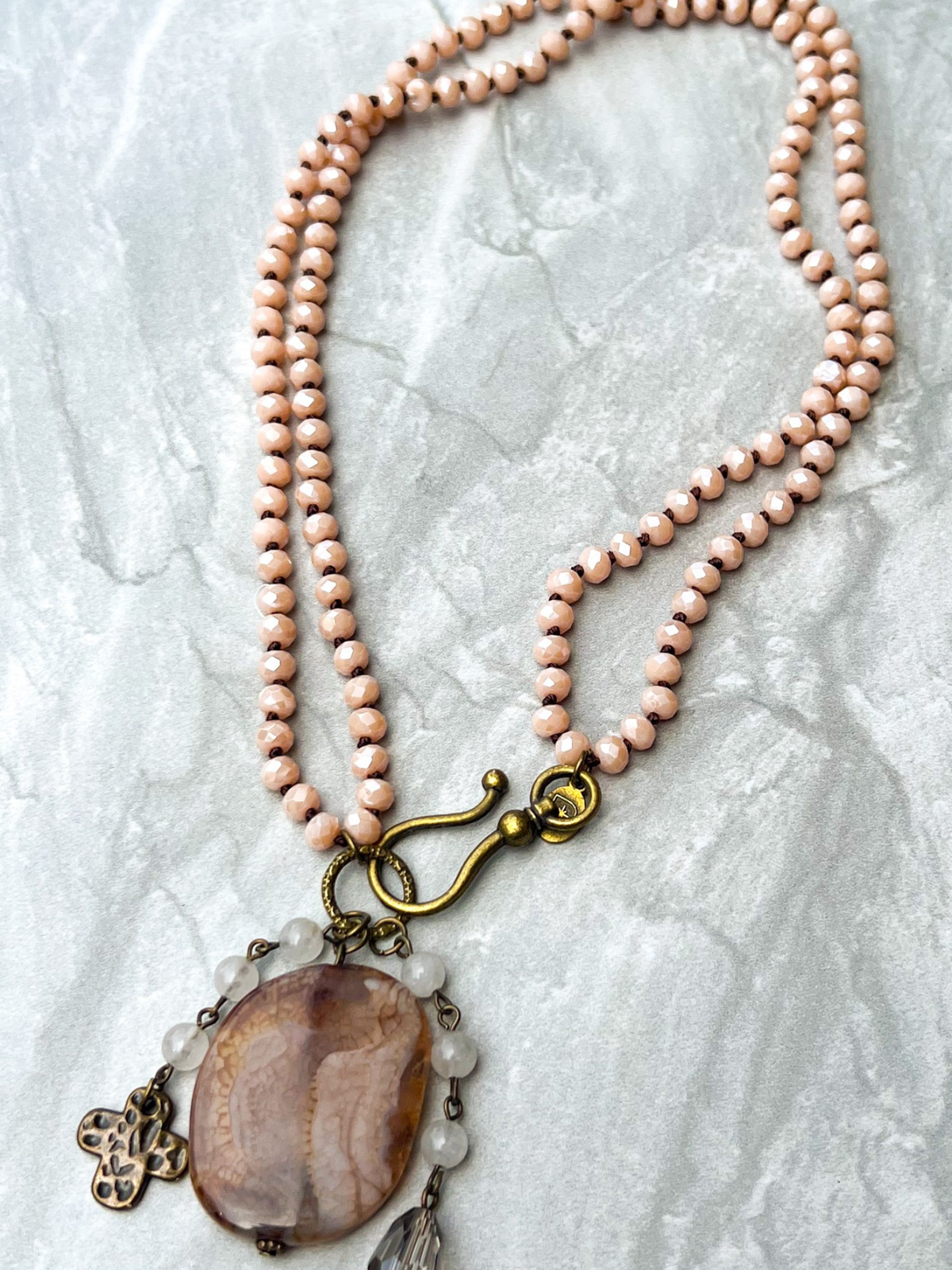 Gizelle Blush Necklace