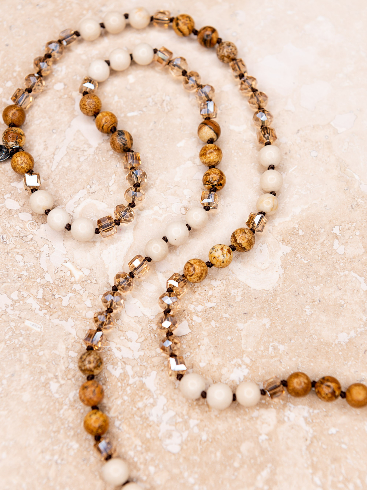 Adele White Necklace
