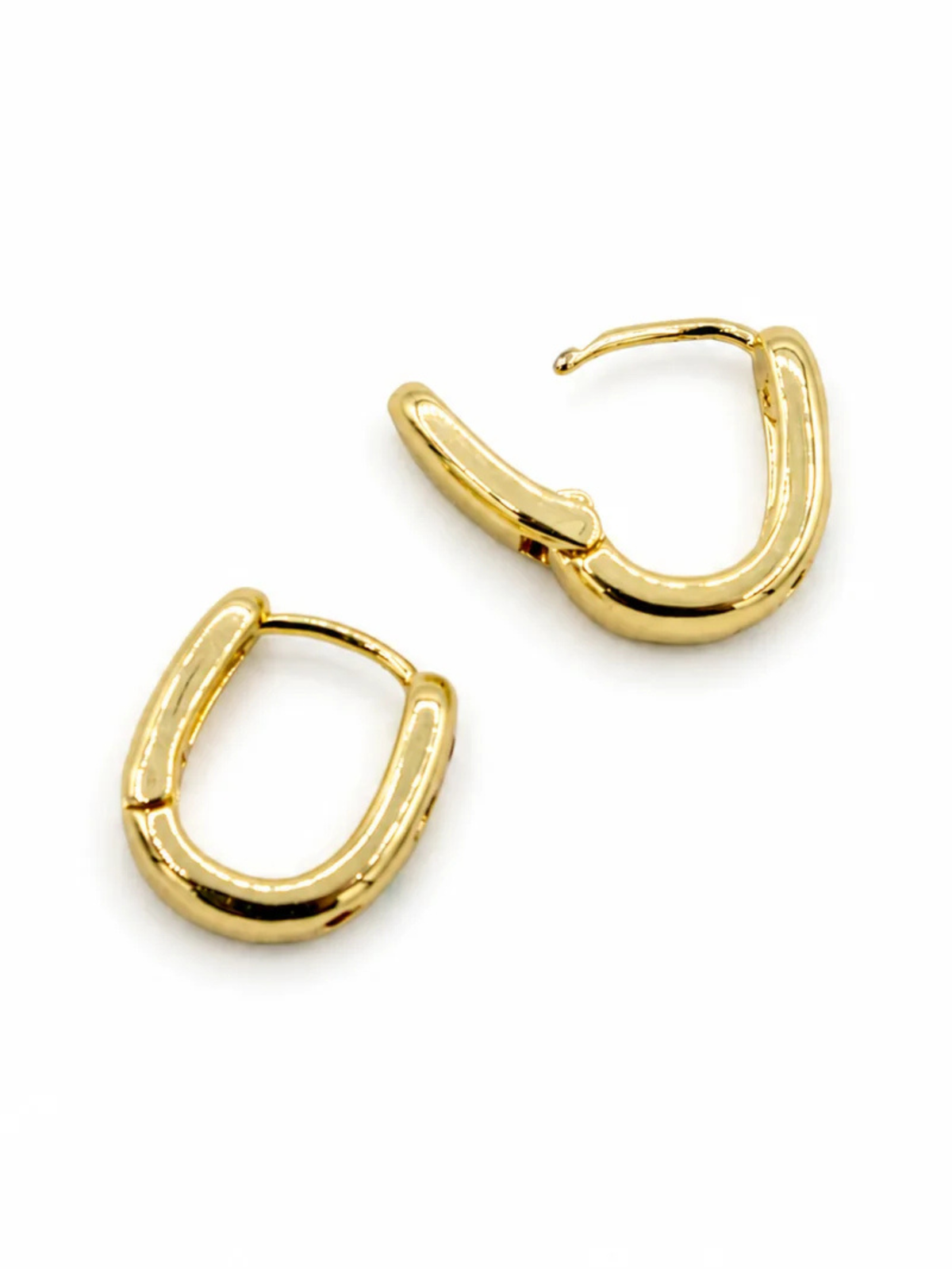 Confetti Huggie Hoops