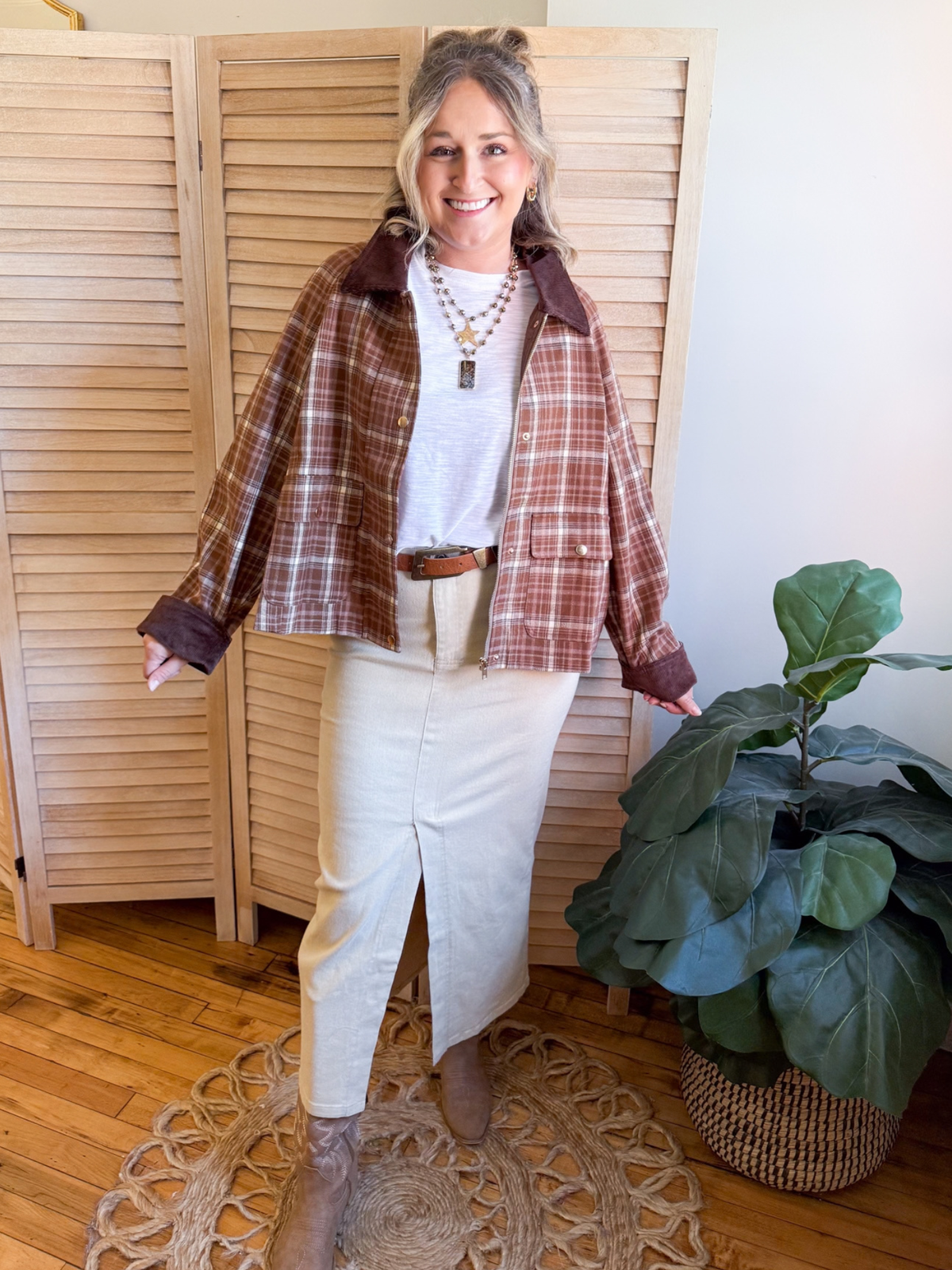 Miller Tartan Barn Jacket
