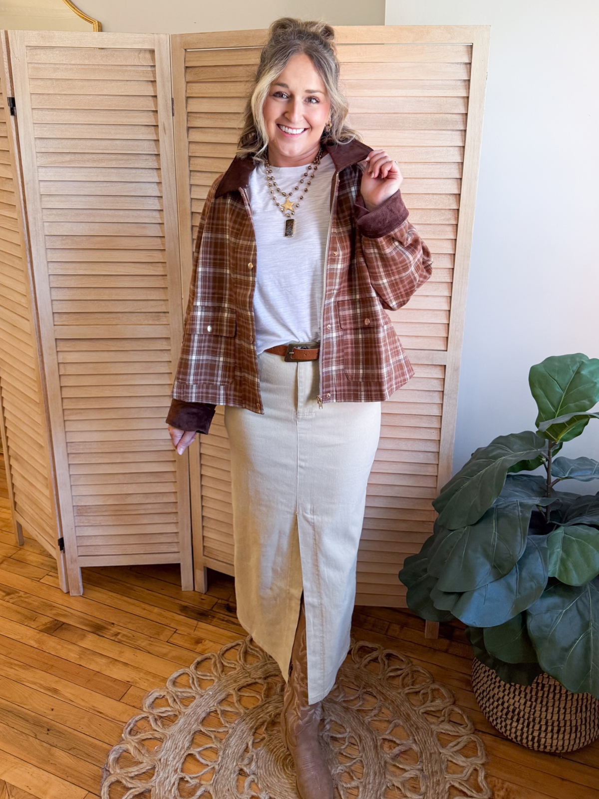 Miller Tartan Barn Jacket