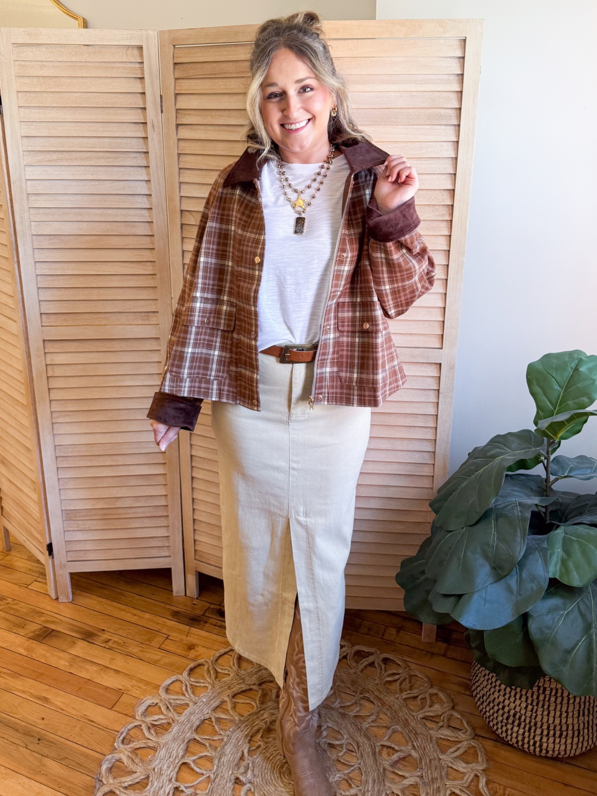 Miller Tartan Barn Jacket