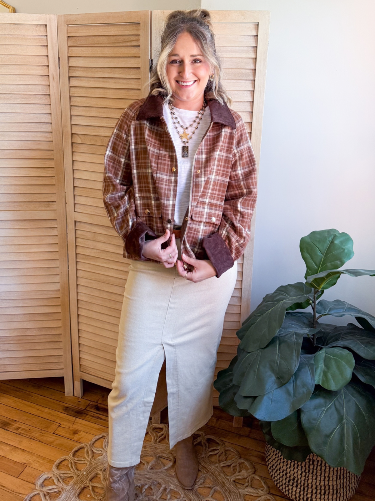 Miller Tartan Barn Jacket