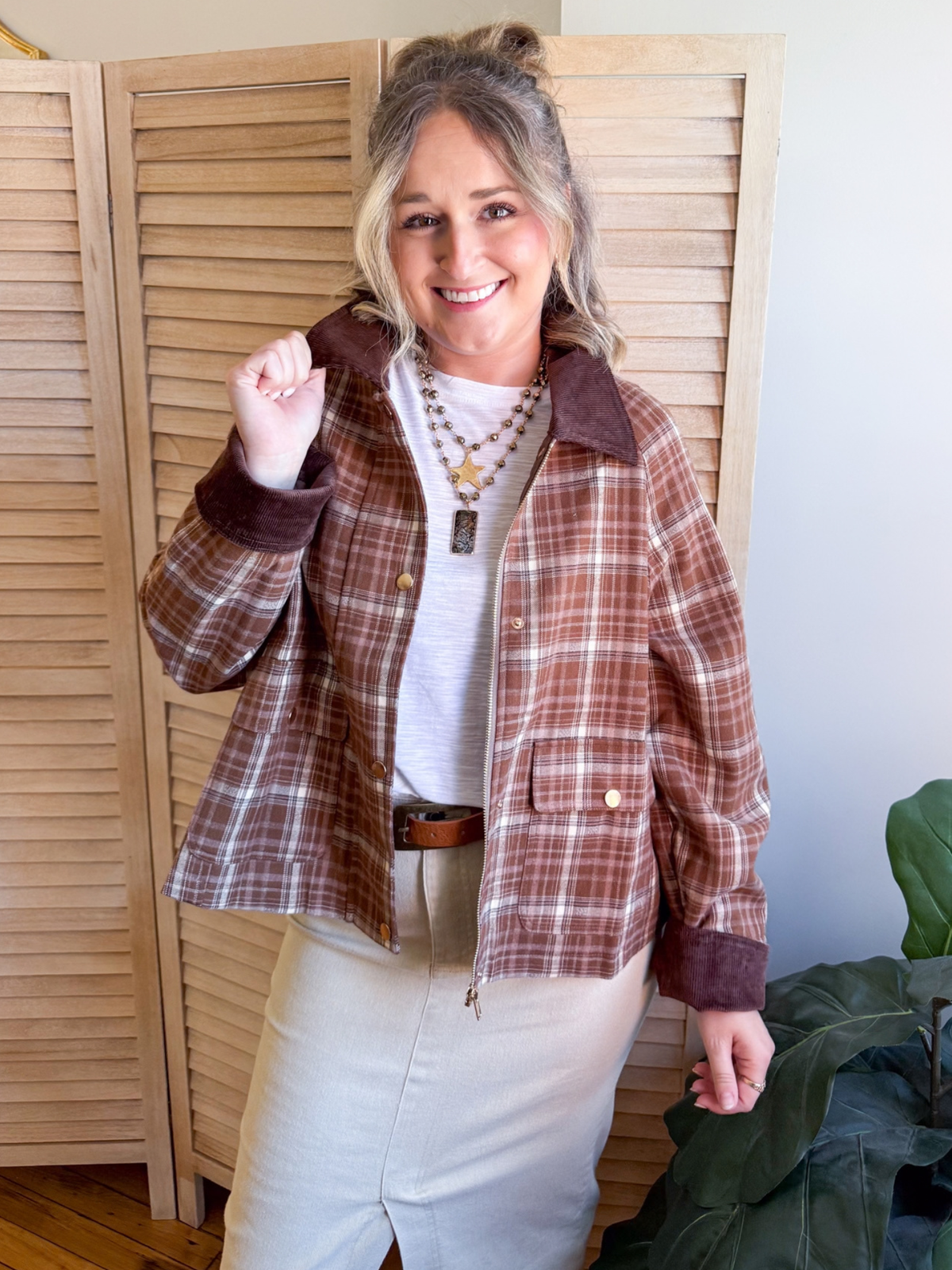 Miller Tartan Barn Jacket