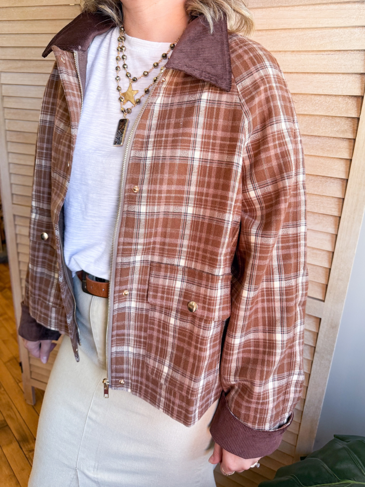Miller Tartan Barn Jacket