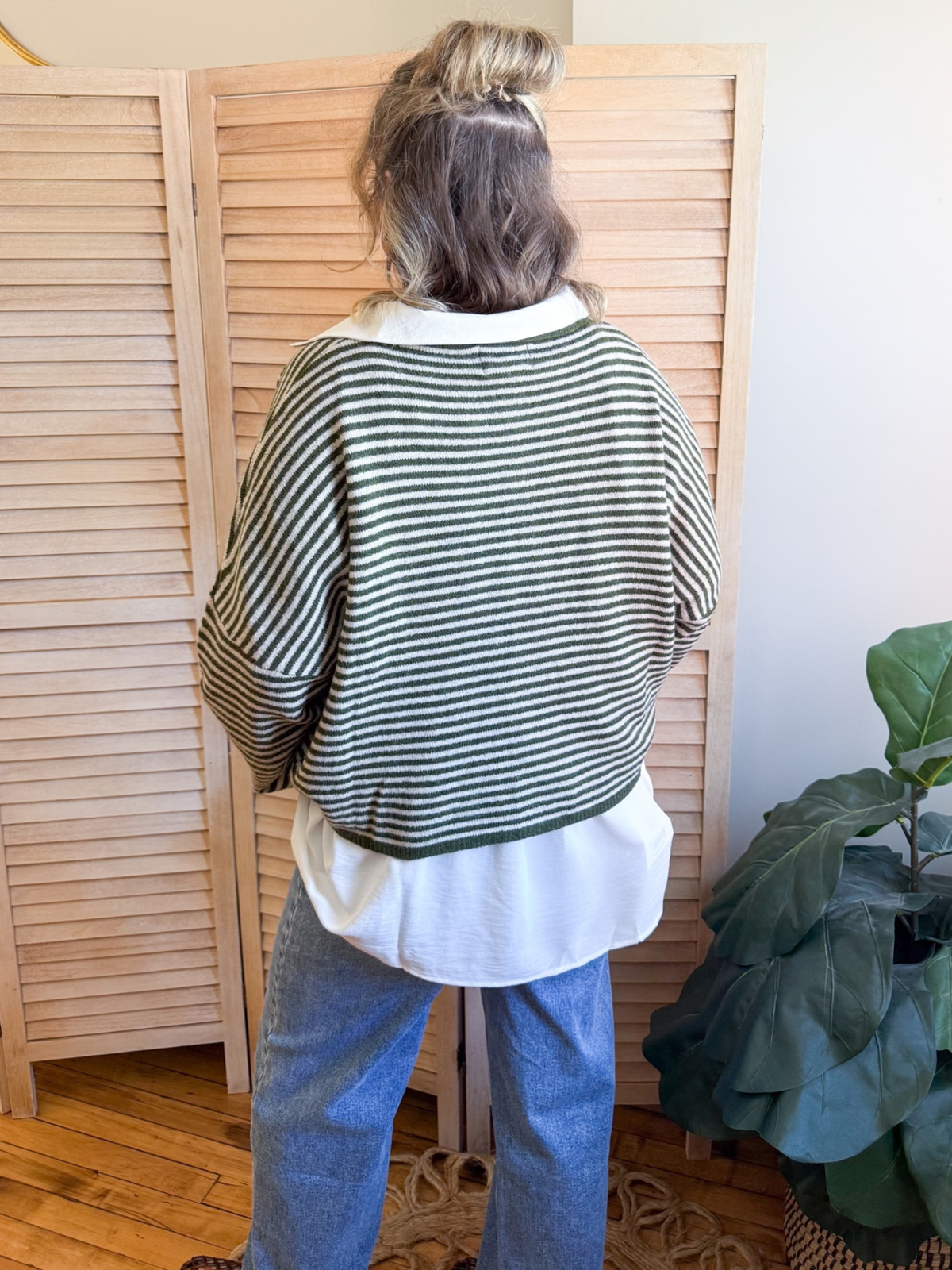 Amelia Striped Cardigan