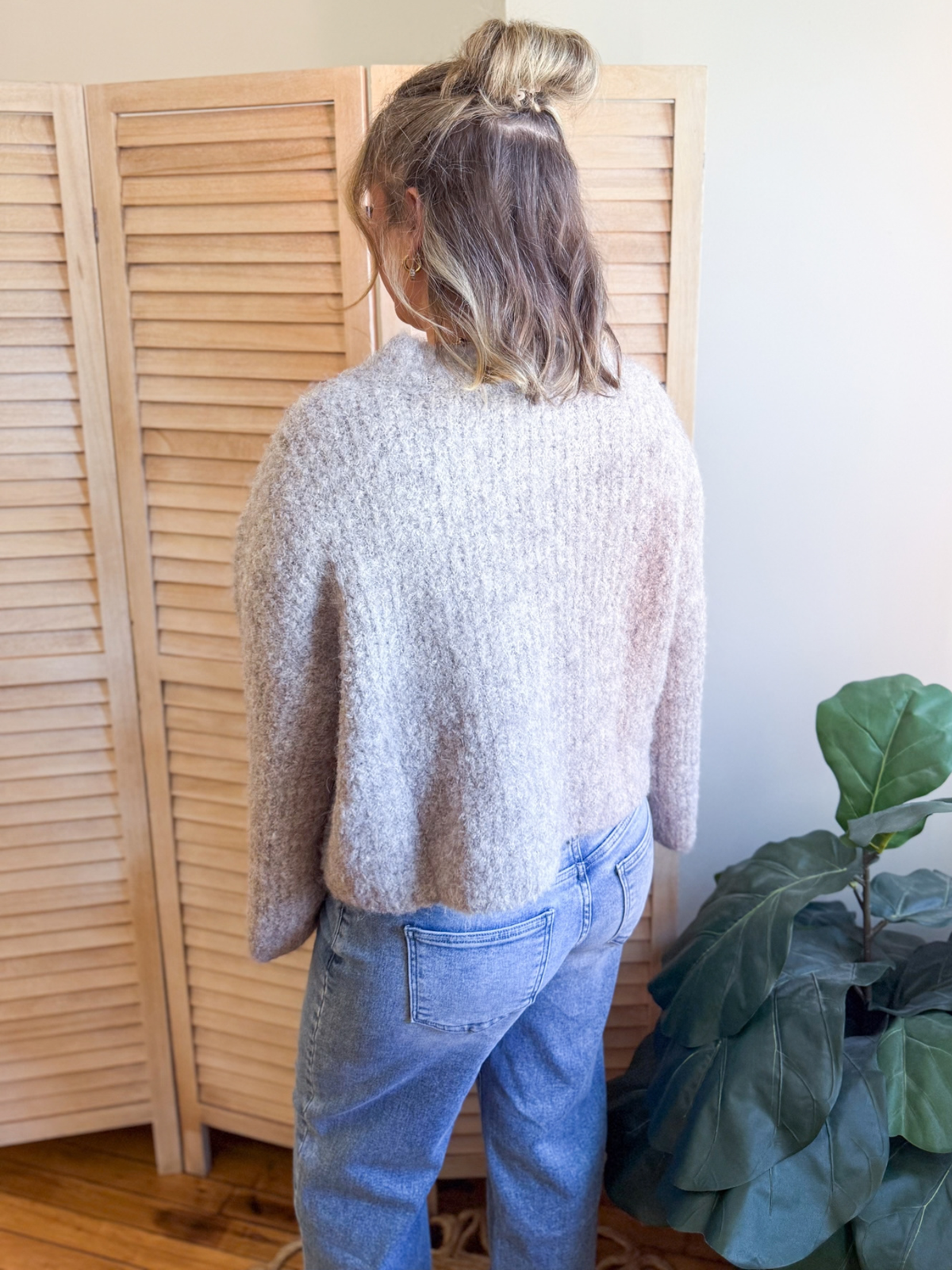 Haven Fuzzy Knit Cardigan