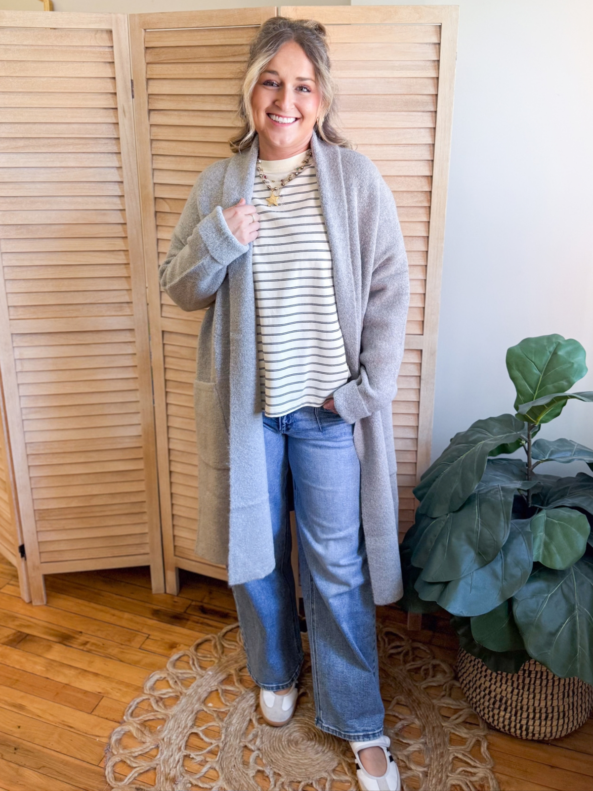Libby Open Long Cardigan