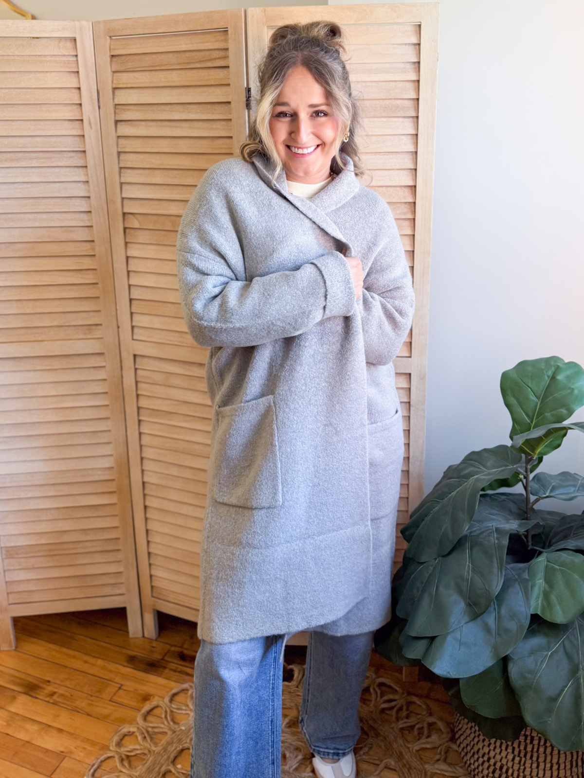 Libby Open Long Cardigan