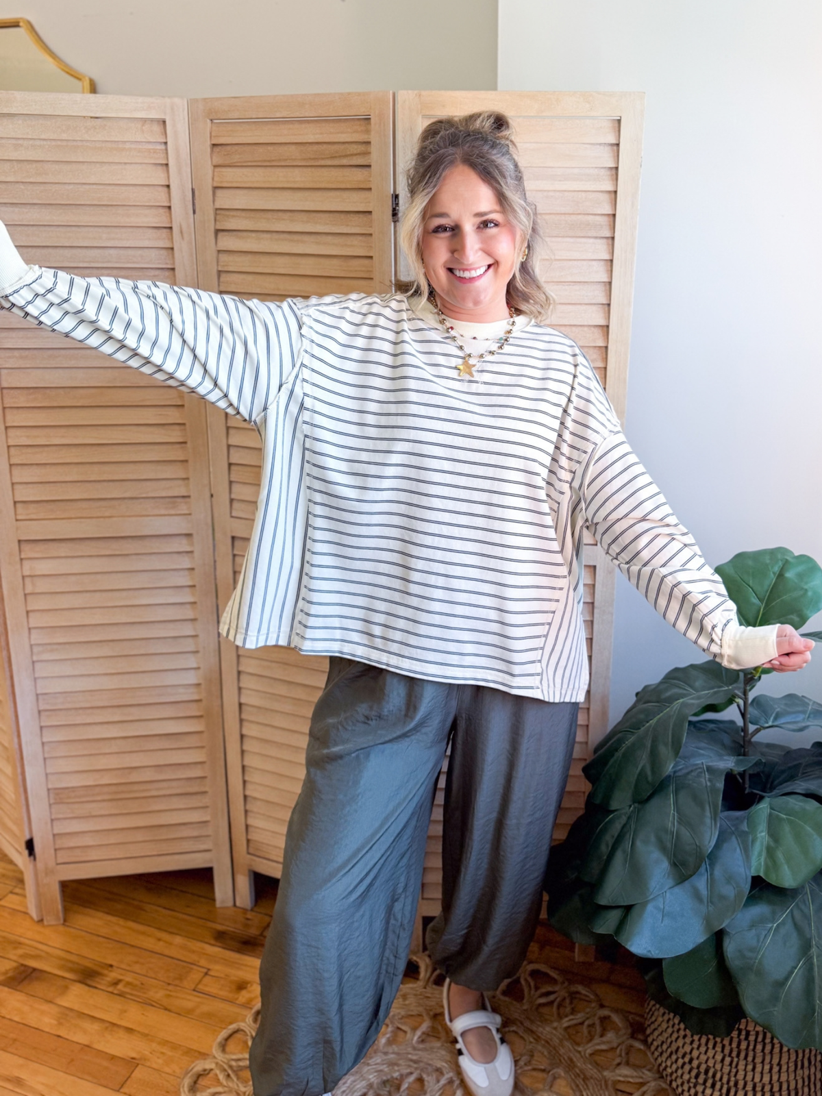 Ellie Striped Long Sleeve