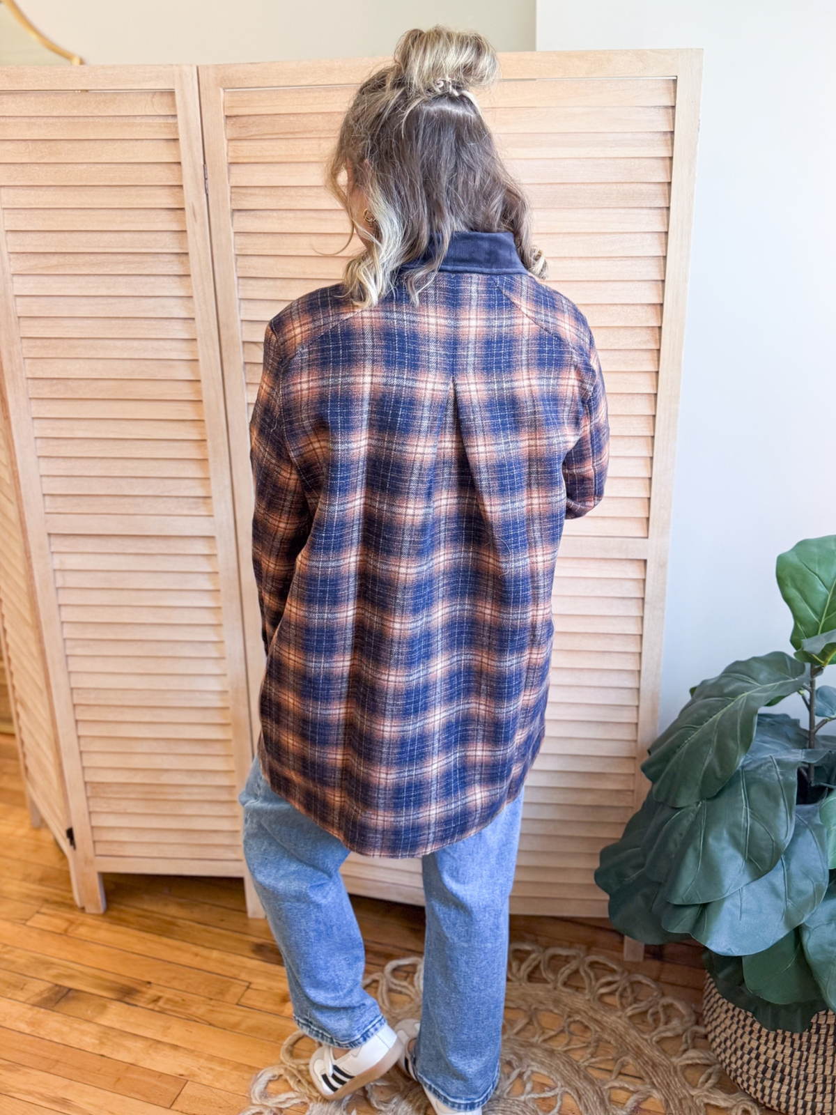 Marnie Midlength Plaid Jacket