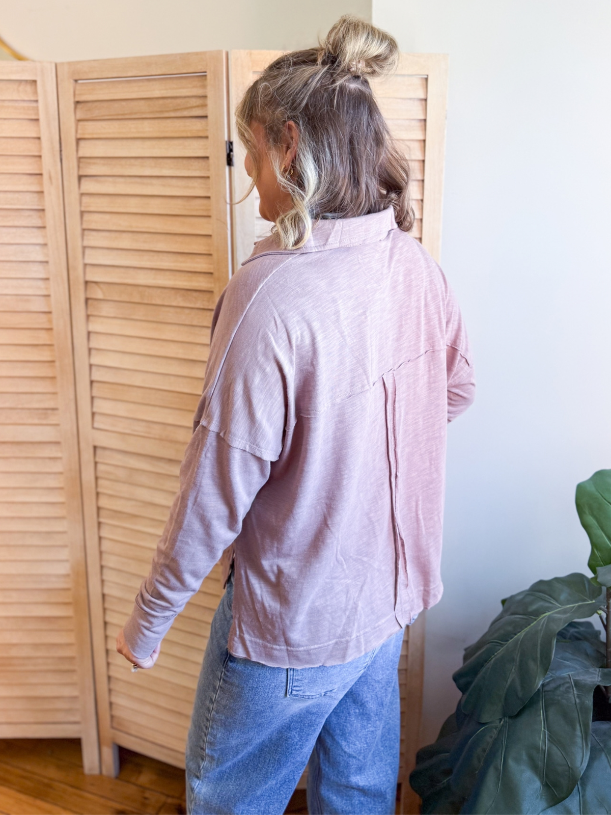 Blakely Long Sleeve Polo Tee