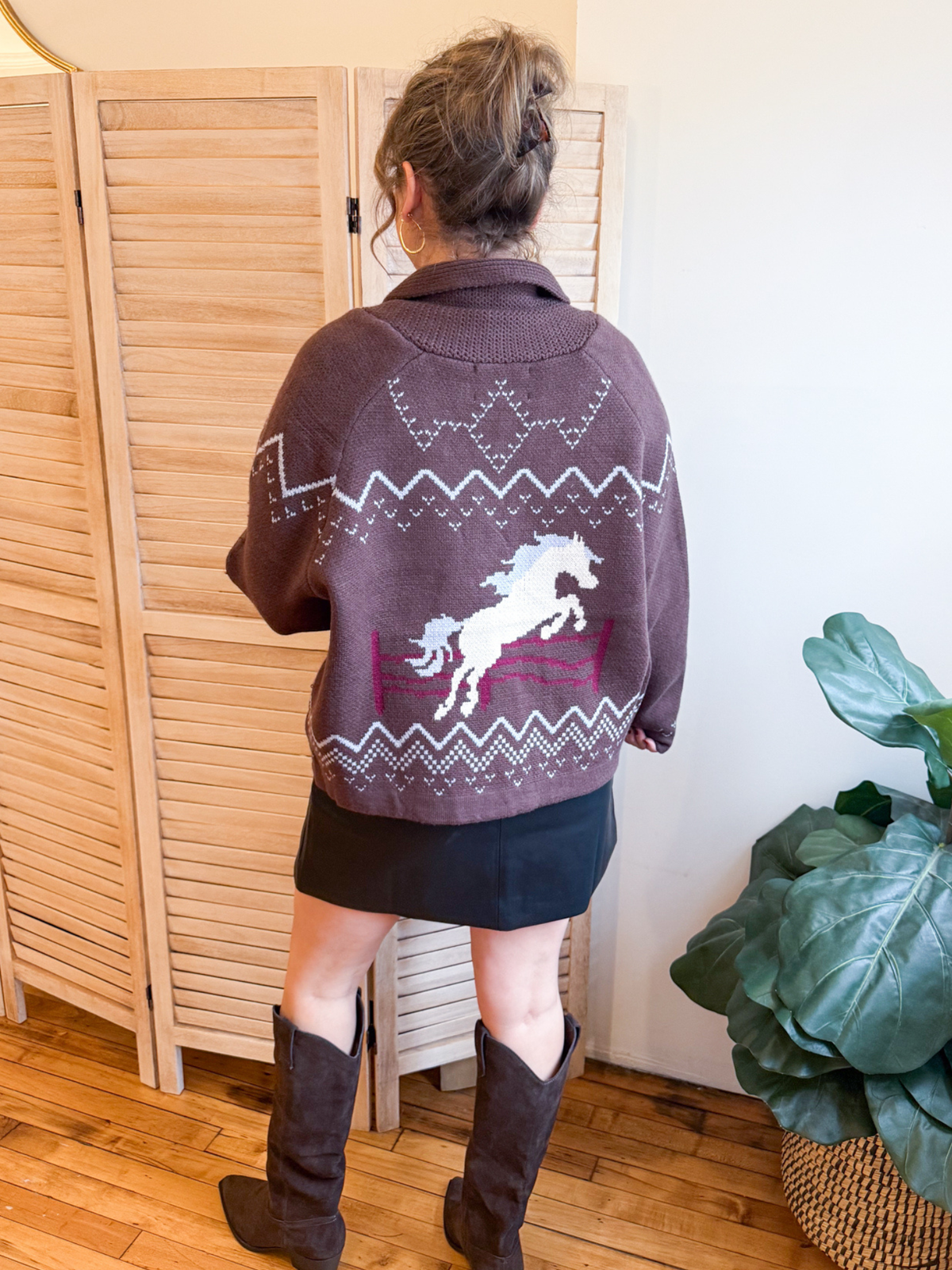 Lexington Horse Cardigan