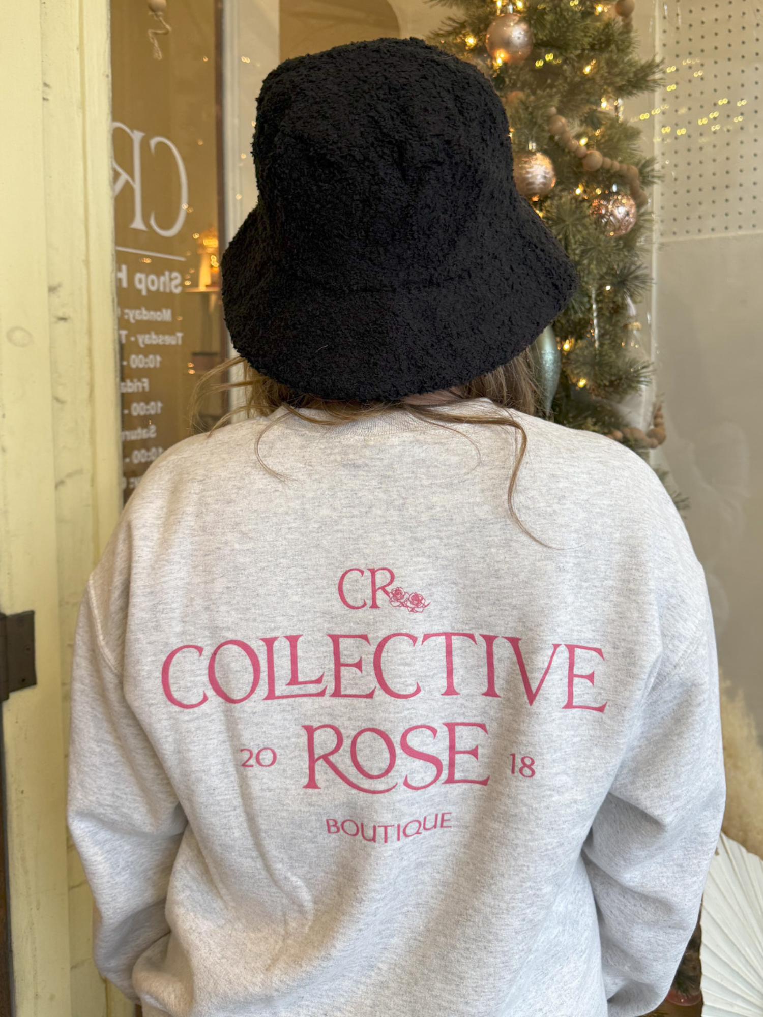 Camille Sherpa Bucket Hat - The Collective Rose