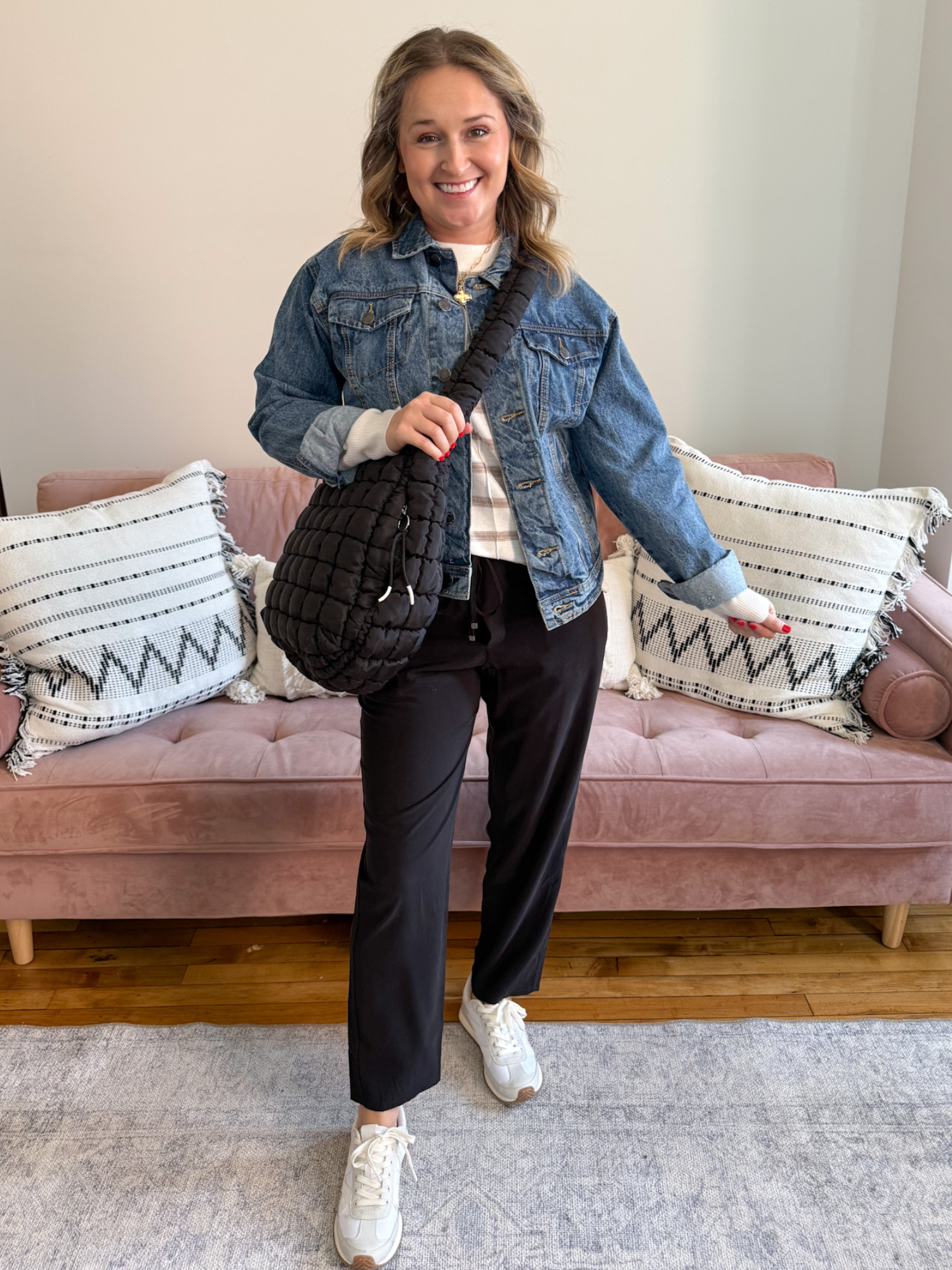 Ryanne Boyfriend Denim Jacket - The Collective Rose
