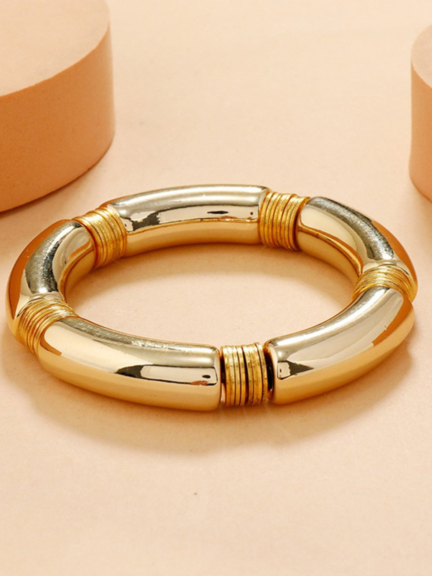 Summer Nights Bangle Bracelet - Gold - The Collective Rose