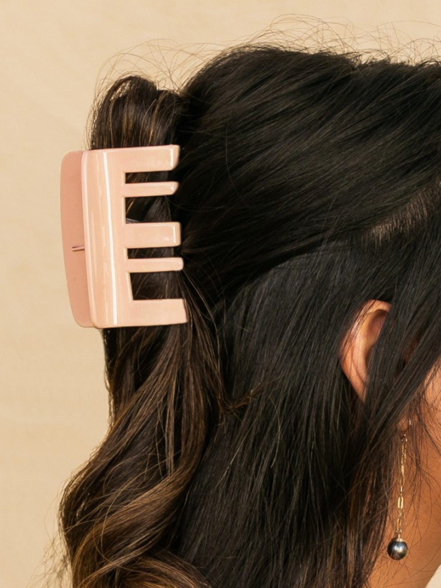 Box Hair Claw Clip - The Collective Rose