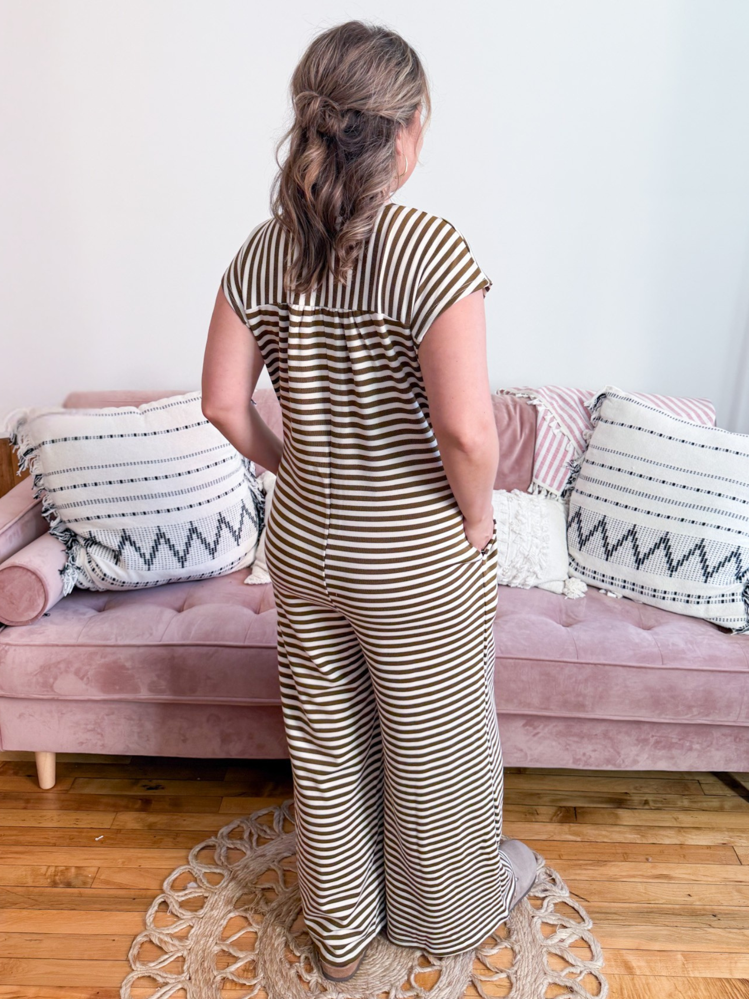 Palmer Striped Jumpsuit