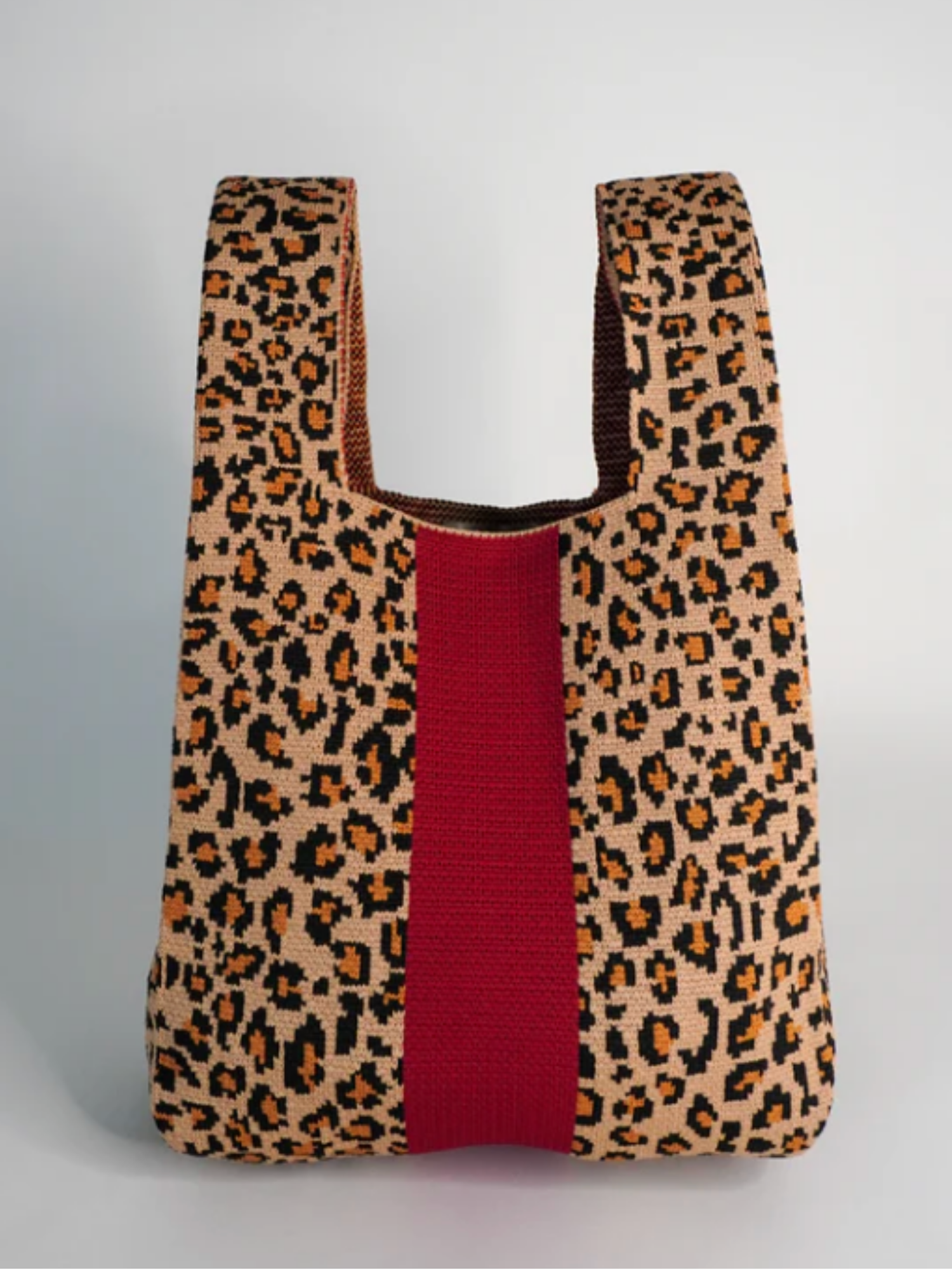 Wild One Washable Knot Bag - Leopard - The Collective Rose