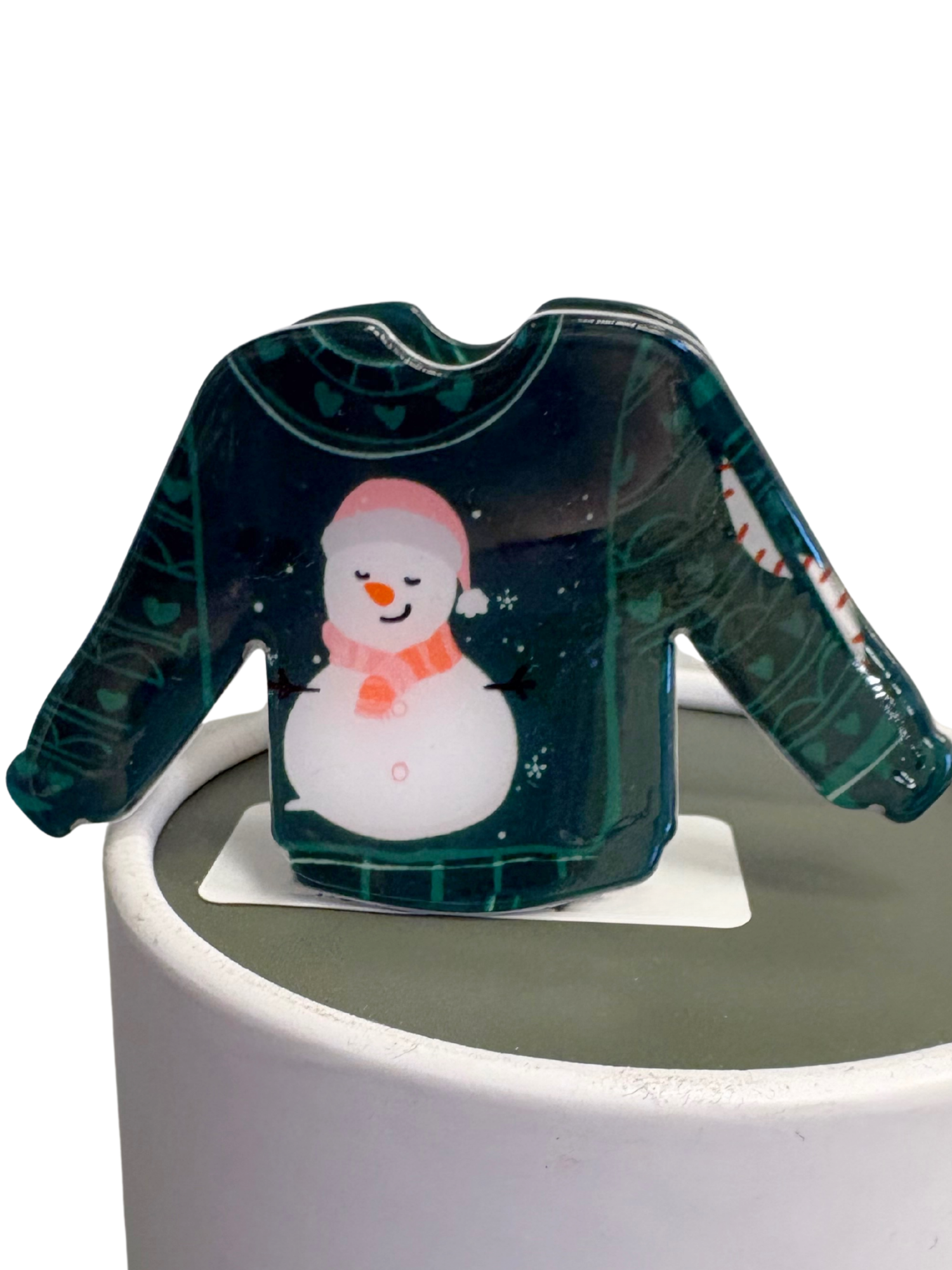 Christmas Sweater Hair Claw Clip