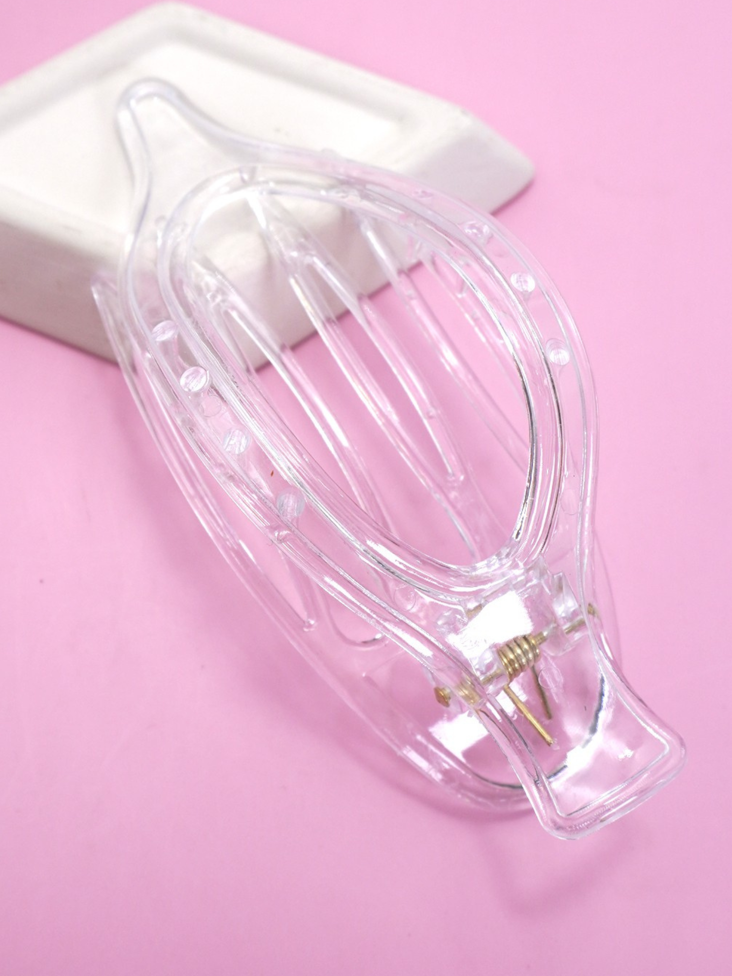 Flat Lay Hair Claw Clip - The Collective Rose