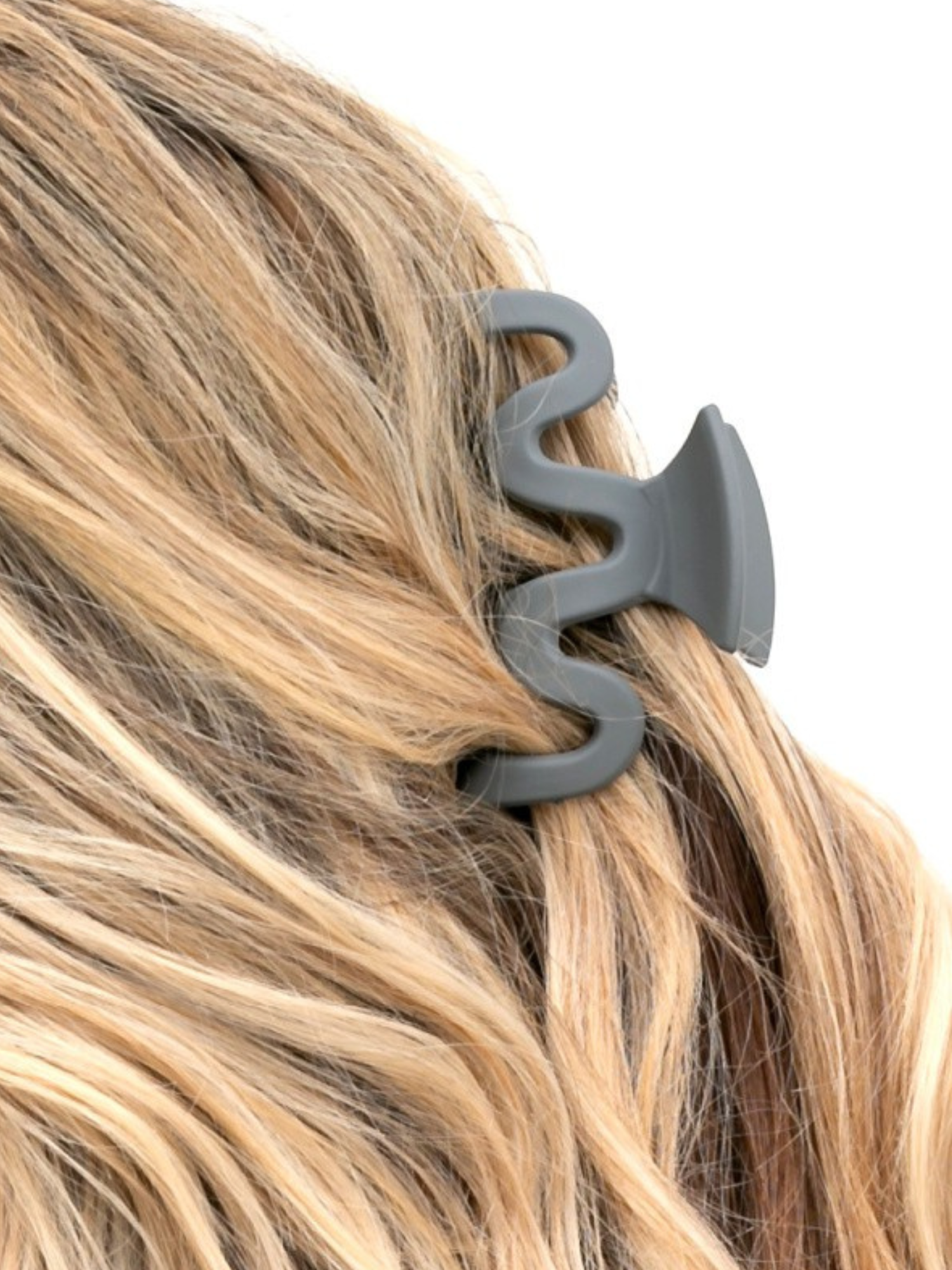 Squiggle Hair Claw Clip - The Collective Rose