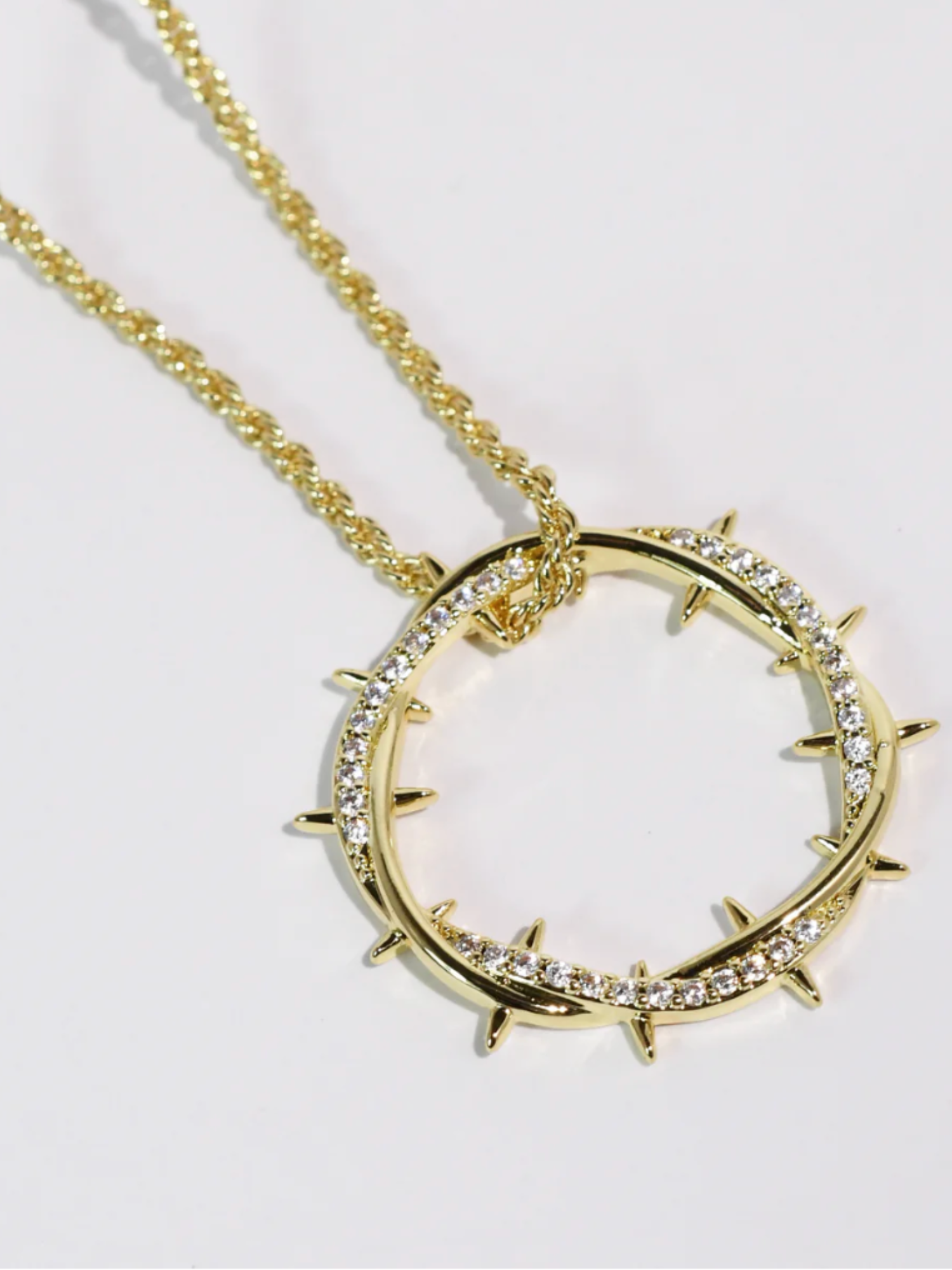 Victory Necklace - Gold - The Collective Rose
