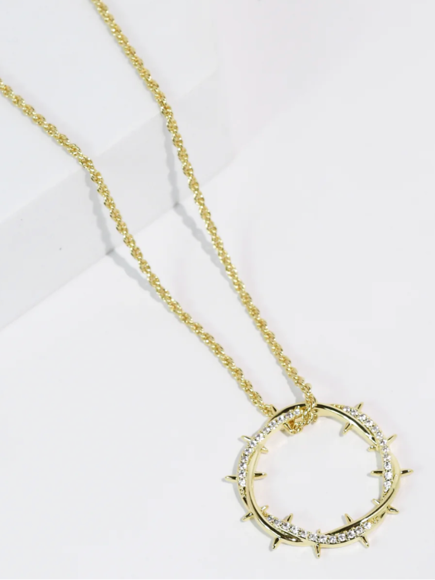 Victory Necklace - Gold - The Collective Rose