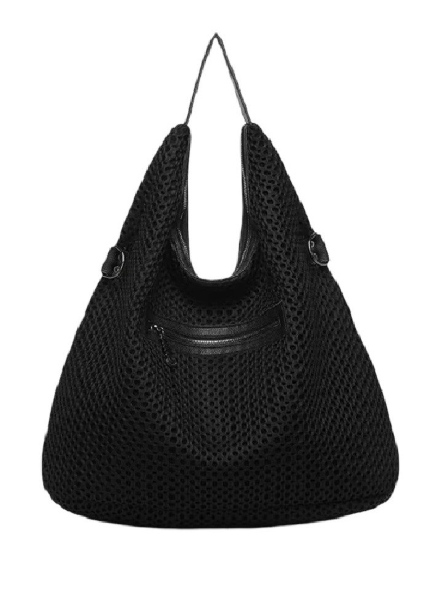 Studded Mesh Tote Bag - The Collective Rose