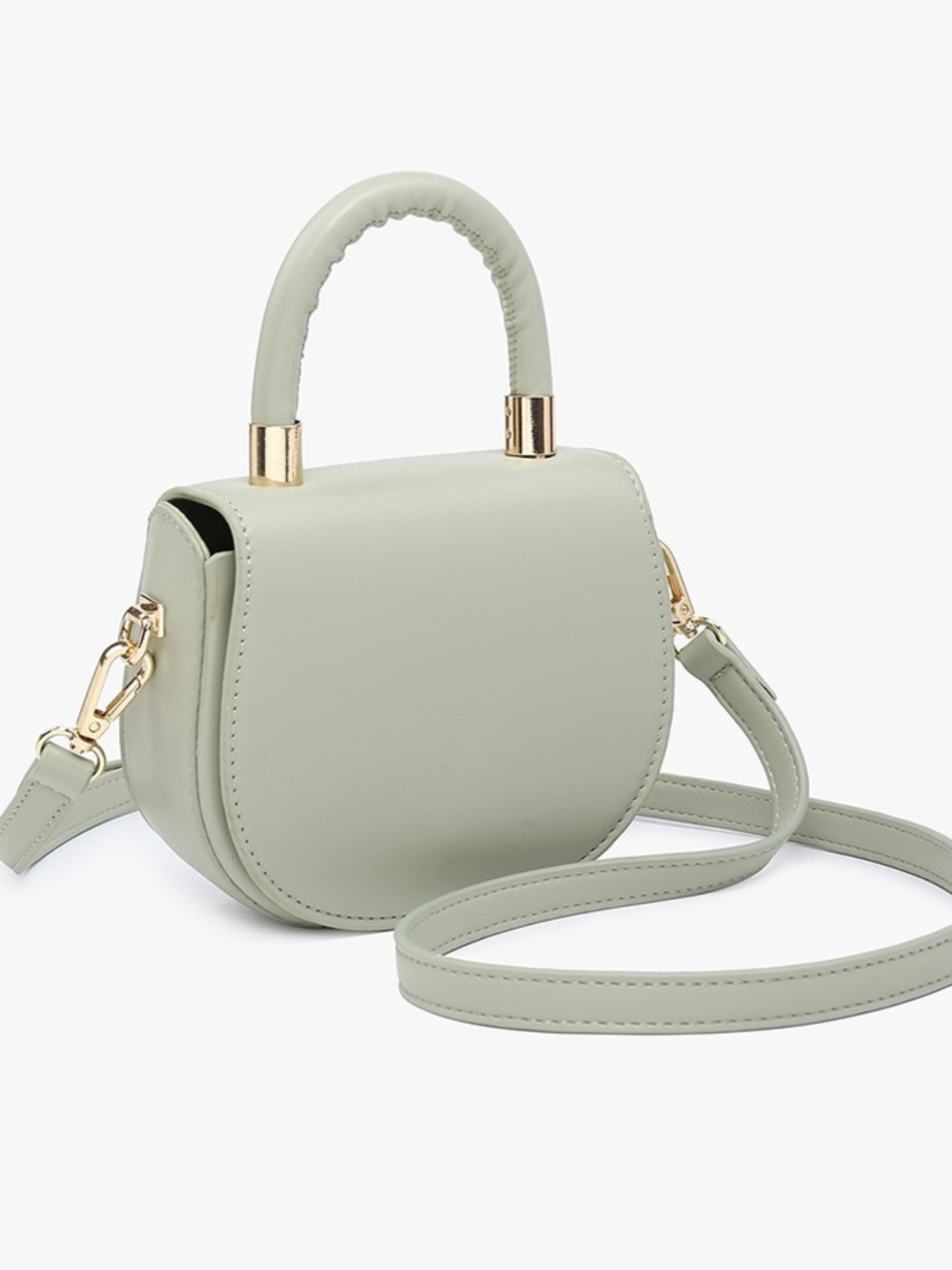 Santorini Mini Saddle Bag - Sage