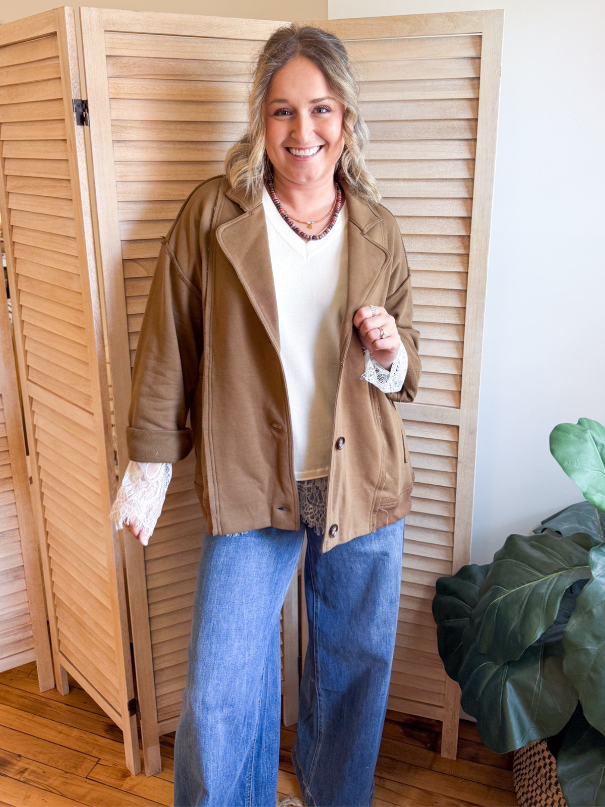 Hudsen Oversized Knit Jacket