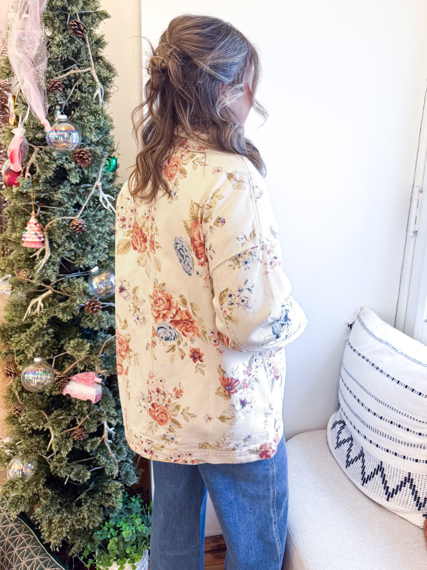 Jules Floral Denim Jacket